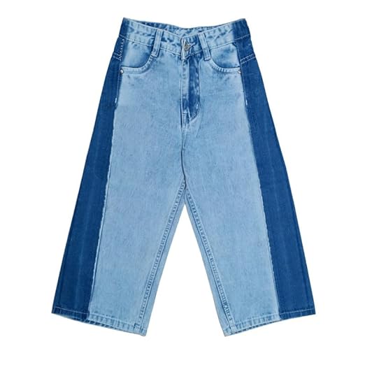 Ywee Girls' Stylish Stretch Denim Jeans | Soft Cotton Lycra with Adjustable Waistband | Trendy Slim Fit Mid-Waist Jeans for Everyday Fashion 369