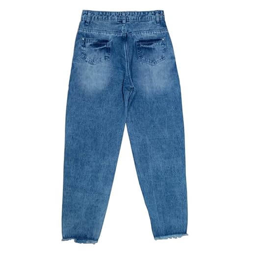 Ywee Girls' Stylish Stretch Denim Jeans | Soft Cotton Lycra with Adjustable Waistband | Trendy Slim Fit Mid-Waist Jeans for Everyday Fashion 51