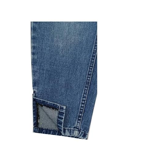 Ywee Girls' Stylish Stretch Denim Jeans | Soft Cotton Lycra with Adjustable Waistband | Trendy Slim Fit Mid-Waist Jeans for Everyday Fashion 304