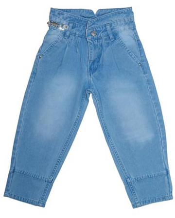 Ywee Girls' Stylish Stretch Denim Jeans | Soft Cotton Lycra with Adjustable Waistband | Trendy Slim Fit Mid-Waist Jeans for Everyday Fashion 202