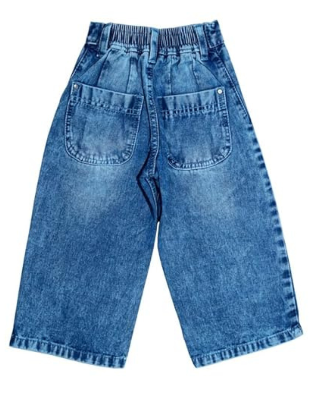 Ywee Girls' Stylish Stretch Denim Jeans | Soft Cotton Lycra with Adjustable Waistband | Trendy Slim Fit Mid-Waist Jeans for Everyday Fashion 151