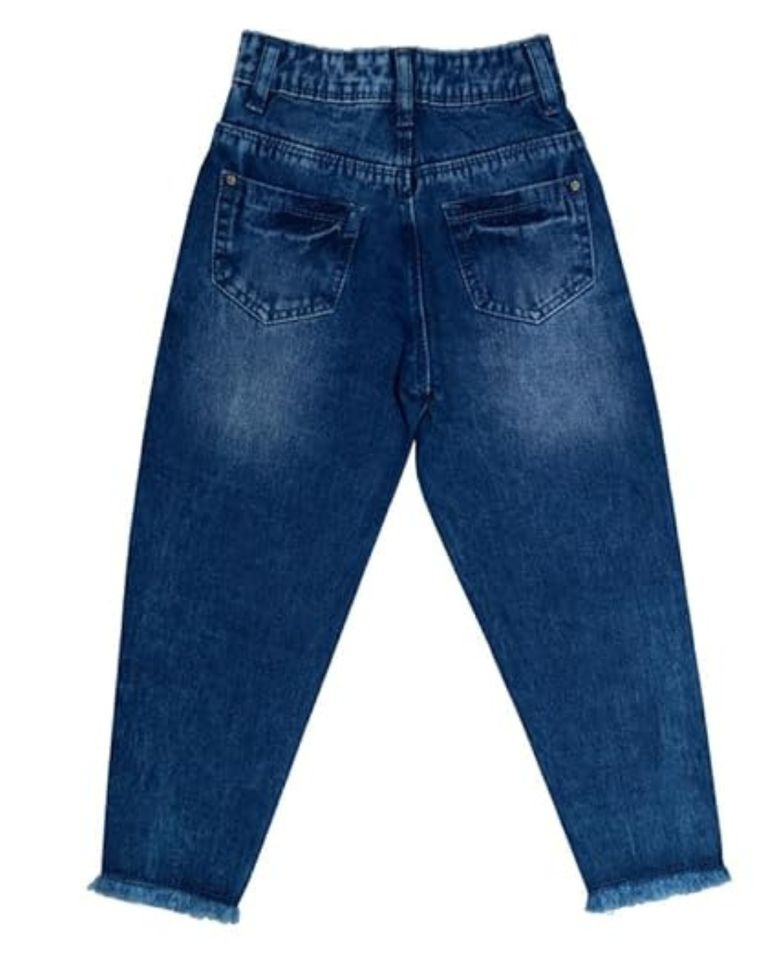 Ywee Girls' Stylish Stretch Denim Jeans | Soft Cotton Lycra with Adjustable Waistband | Trendy Slim Fit Mid-Waist Jeans for Everyday Fashion