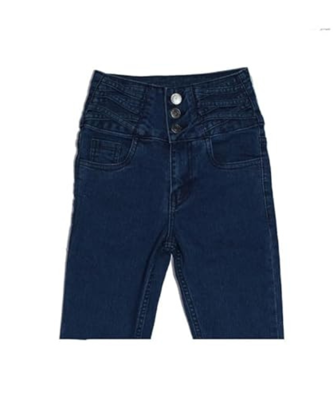 Ywee Girls' Stylish Stretch Denim Jeans | Soft Cotton Lycra with Adjustable Waistband | Trendy Slim Fit Mid-Waist Jeans for Everyday Fashion 342