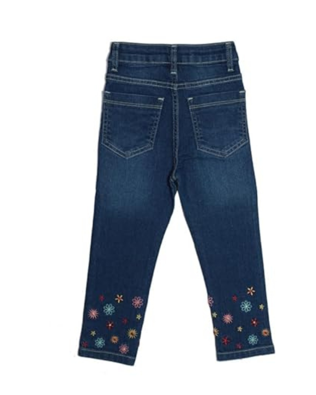 Ywee Girls' Stylish Stretch Denim Jeans | Soft Cotton Lycra with Adjustable Waistband | Trendy Slim Fit Mid-Waist Jeans for Everyday Fashion 78