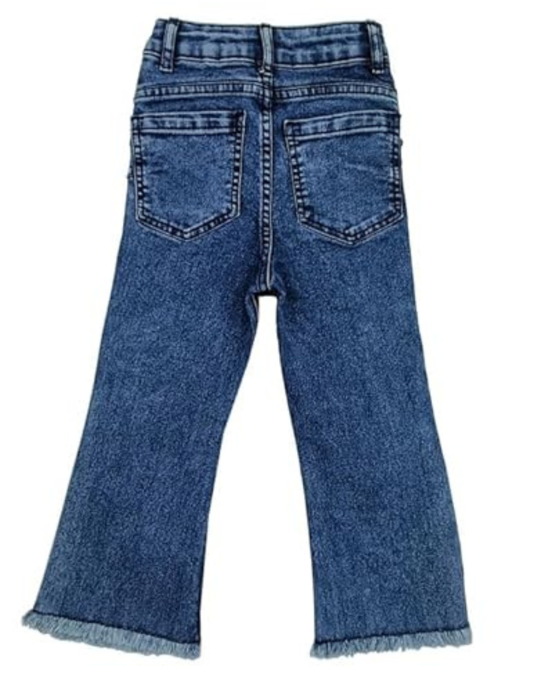 Ywee Girls' Stylish Stretch Denim Jeans | Soft Cotton Lycra with Adjustable Waistband | Trendy Slim Fit Mid-Waist Jeans for Everyday Fashion 116