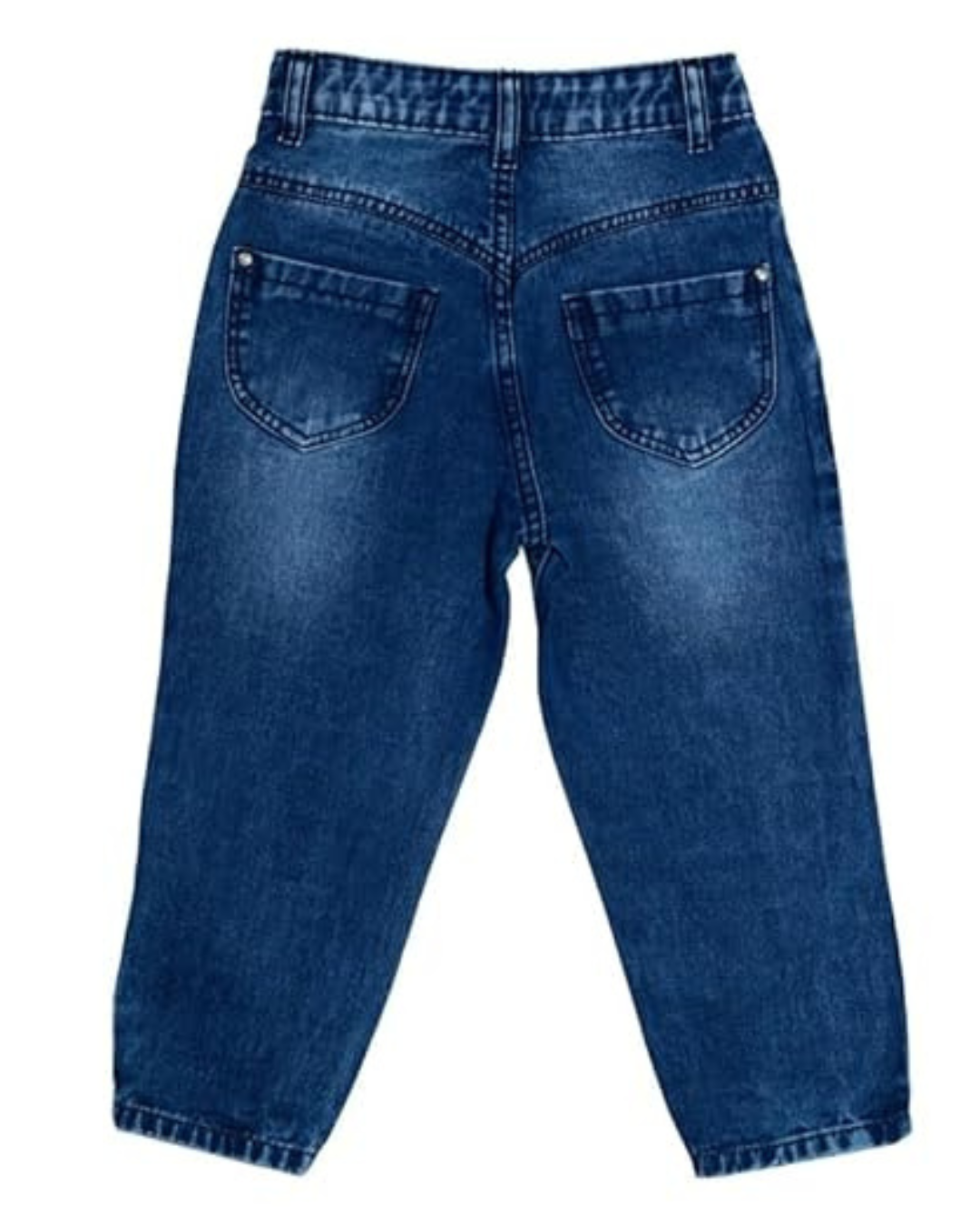 Ywee Girls' Stylish Stretch Denim Jeans | Soft Cotton Lycra with Adjustable Waistband | Trendy Slim Fit Mid-Waist Jeans for Everyday Fashion 189